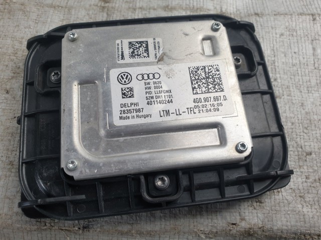 Блок упавленія автосвітла 4G0907697D VAG