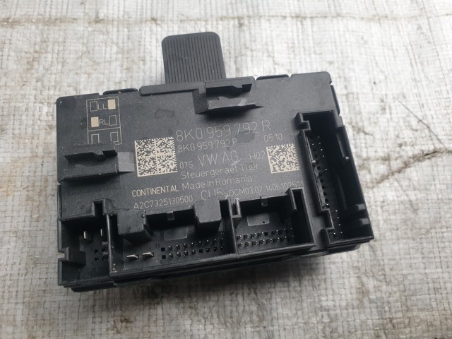 Блок комфорту передніх дверей 8K0959792R VAG