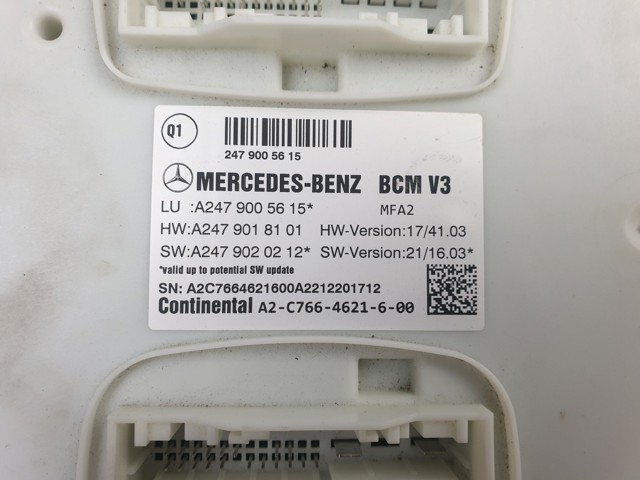 Реле запобіжників A2479005615 MERCEDES