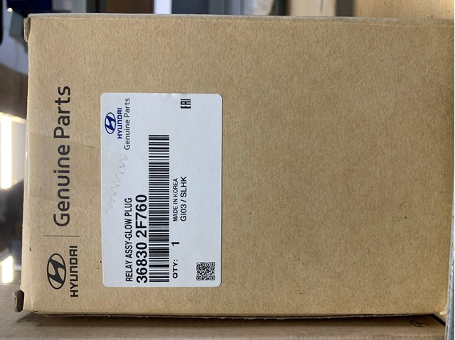 Реле накалу 368302F760 HYUNDAI