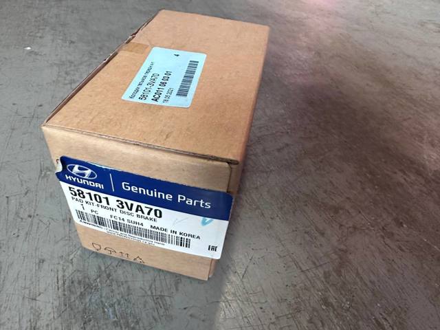 Колодки гальмівні передні, дискові 581013VA70 HYUNDAI