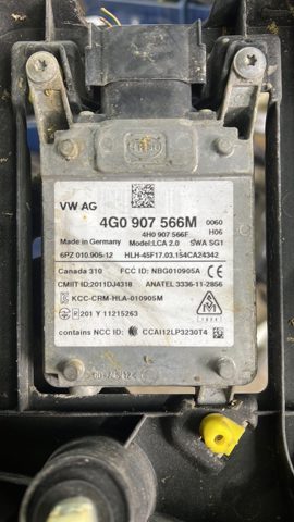 Радар зміни смуги руху 4G0907566M VAG