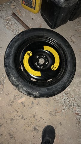 Докатка, аварійне запасне колесо 5N0601027E VAG