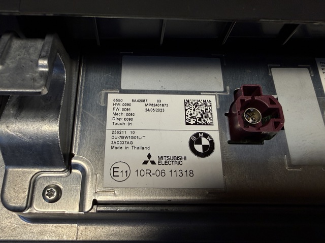 Бортовий комп'ютер 65505A42087 BMW