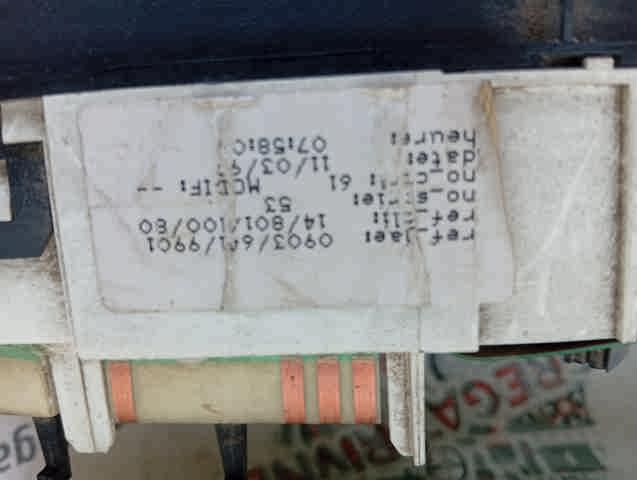 Прилади управління 1480110080 FIAT