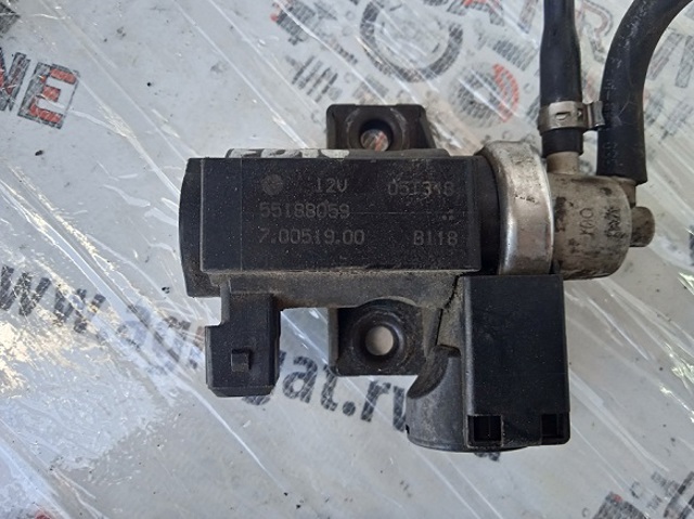 Перетворювач тиску (соленоїд) наддуву / EGR 55188059 FIAT