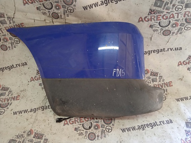 Бампер задній, права частина 735388444 FIAT