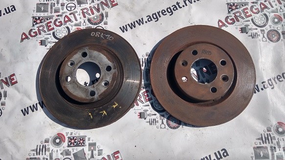 Диск переднього гальма 7701206339 RENAULT