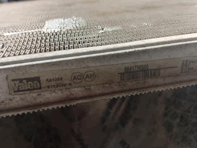 Радіатор системи охолодження двигуна 9641728380 FIAT
