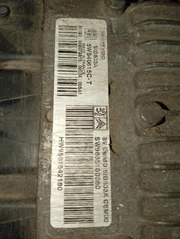 Комп'ютер двигуна 9665100380 FIAT