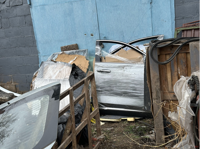 Двері пасажирськи задні ліві 77003C5010 HYUNDAI