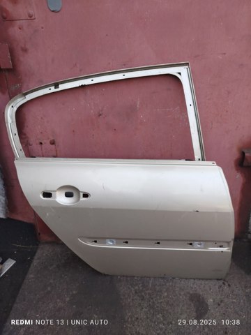 Двері задні в зборі Renault Megane 2