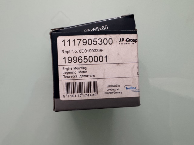 Передня опора двигуна 1117905300 JP GROUP