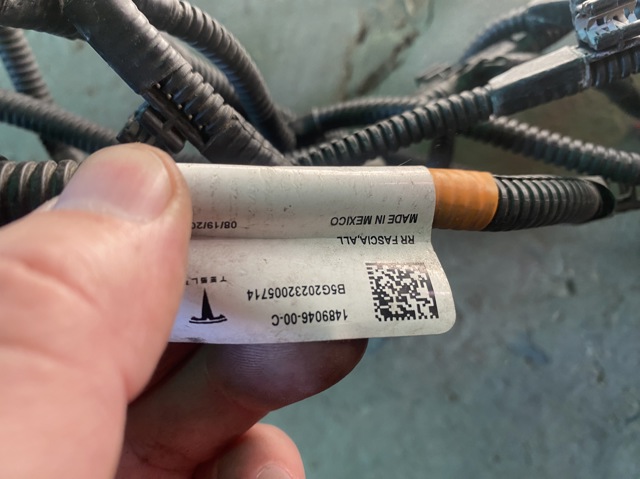 Проводка парктроніка переднього 148904600C Tesla Model