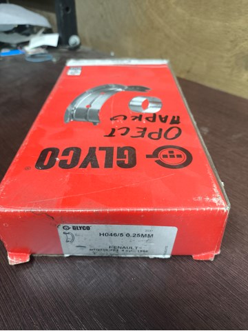 Вкладиші колінвала, корінні, комплект, стандарт (STD) H0465 GLYCO