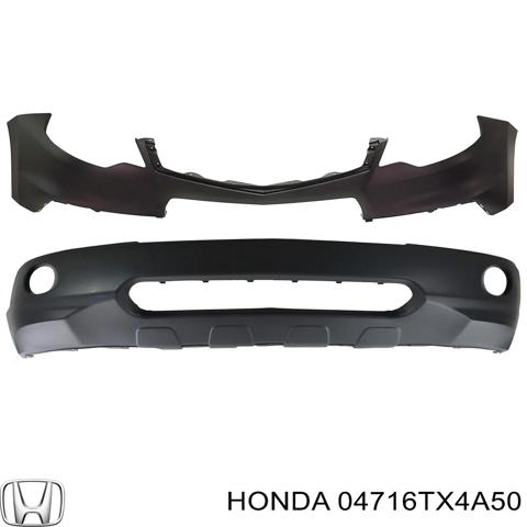 Бампер задній, нижня частина 04716TX4A50 HONDA