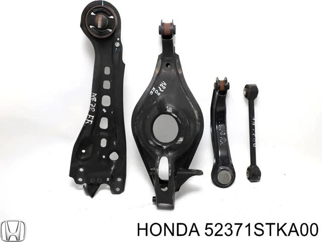Важіль/тяга задньої підвіски подовжній нижній, правий 52371STKA00 HONDA