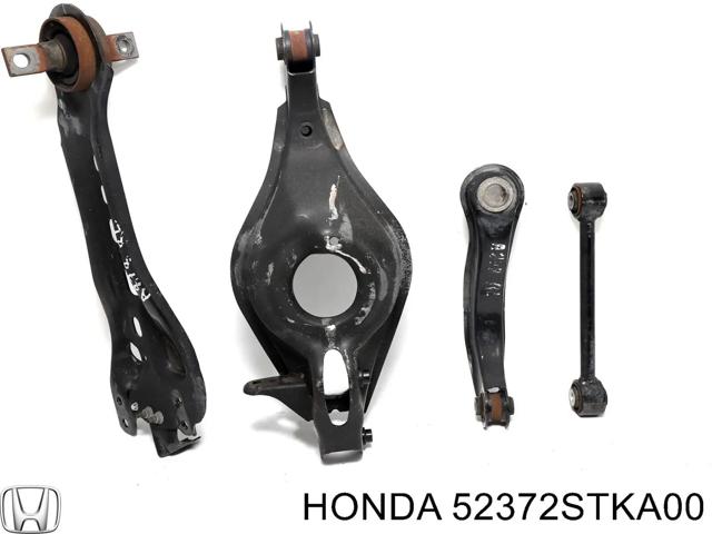 Важіль/тяга задньої підвіски подовжній нижній, лівий 52372STKA00 HONDA