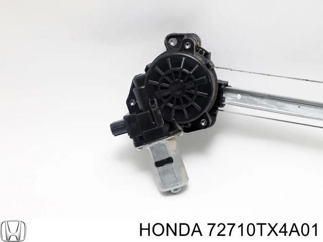 Механізм склопідйомника двері задньої, правої 72710TX4A01 HONDA