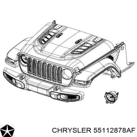 Фара основна права 55112878AF CHRYSLER