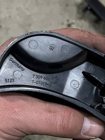 Ручка відкривання капота 51237309606 BMW