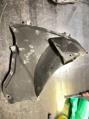 Захист бампера переднього, лівий 51717478703 BMW
