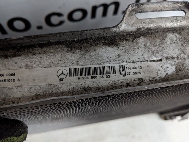Радіатор двигуна A2045003603 MERCEDES