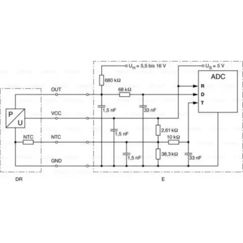 Датчик наддува 0281002487 BOSCH