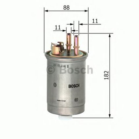 Фільтр палива 0450906452 BOSCH