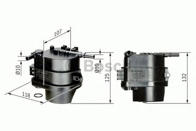 Фільтр-відстійник палива грубої очистки 0450907007 BOSCH