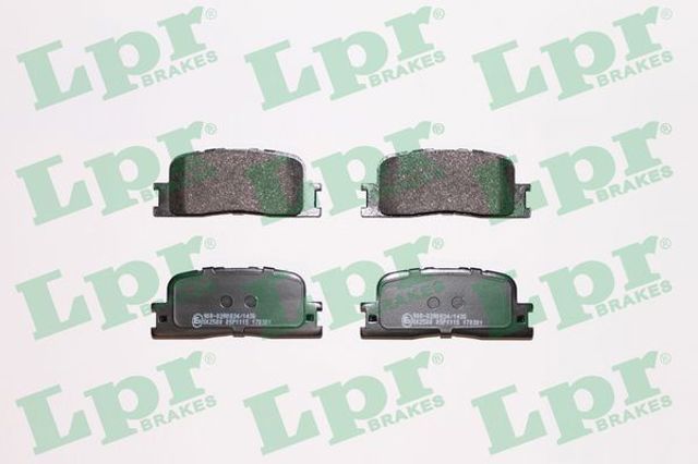 Задні дискові колодки 05P1115 LPR