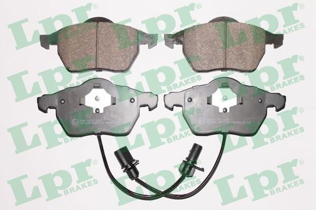 Колодки гальмівні дискові комплект 05P1119 LPR