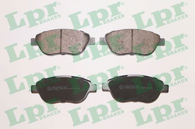Передні гальмівні колодки 05P1192 LPR