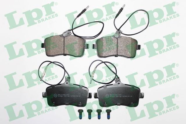 Колодки передні 05P1196 LPR