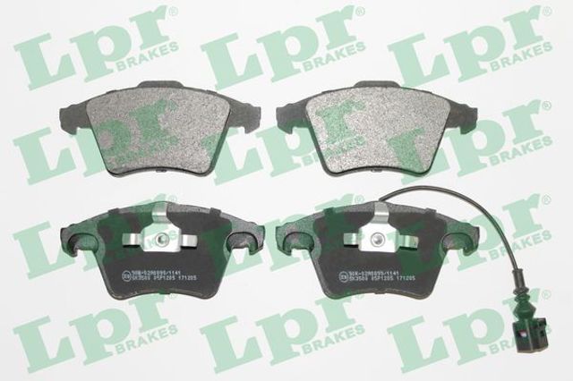 Передні гальмівні колодки 05P1205 LPR