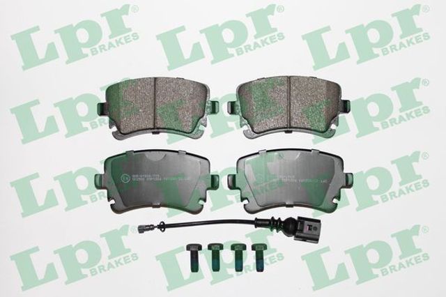 Задні дискові колодки 05P1206 LPR