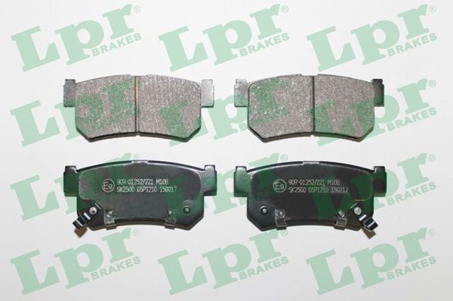 Колодки гальмівні задні, дискові 05P1210 LPR