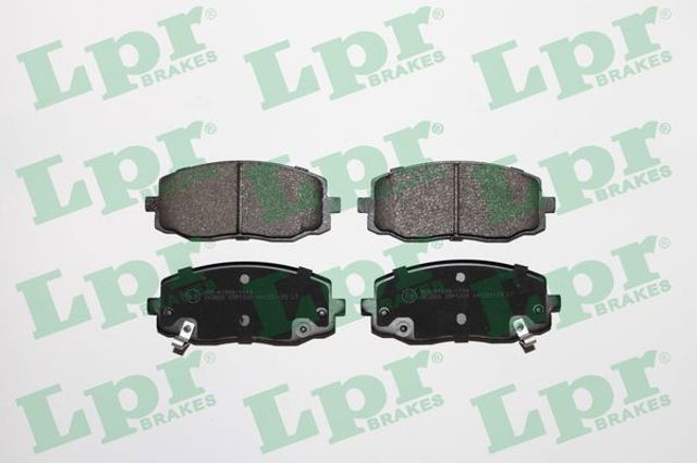 Колодки гальмівні дискові комплект 05P1220 LPR
