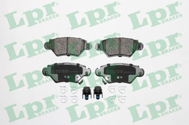 Задні колодки 05P1227 LPR