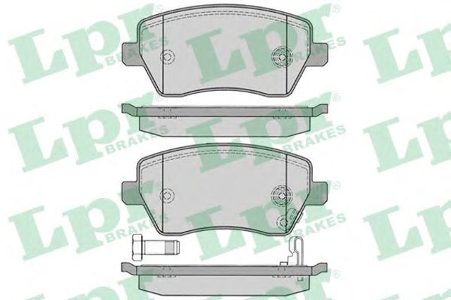 Колодки передні 05P1229 LPR