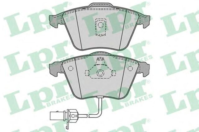 Гальмівні колодки 05P1230 LPR