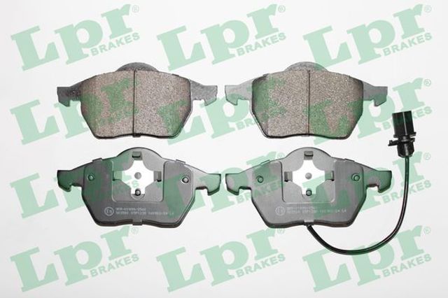 Колодки гальмівні передні, дискові 05P1238 LPR