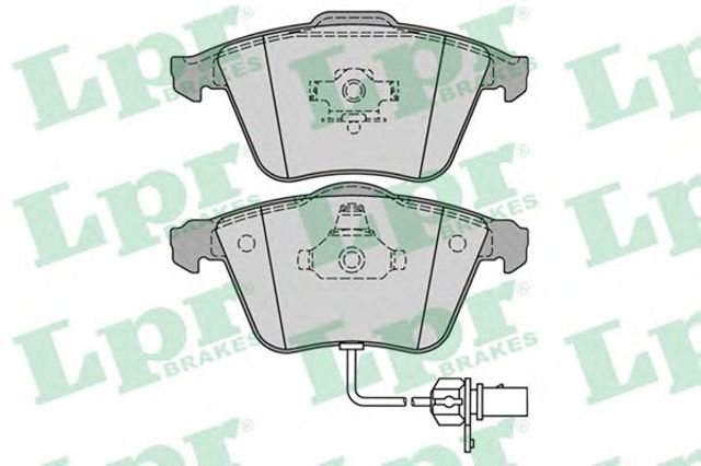 Передні гальмівні колодки 05P1239 LPR