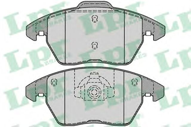 Гальмівні колодки 05P1248 LPR