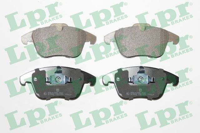 Колодки передні 05P1255 LPR
