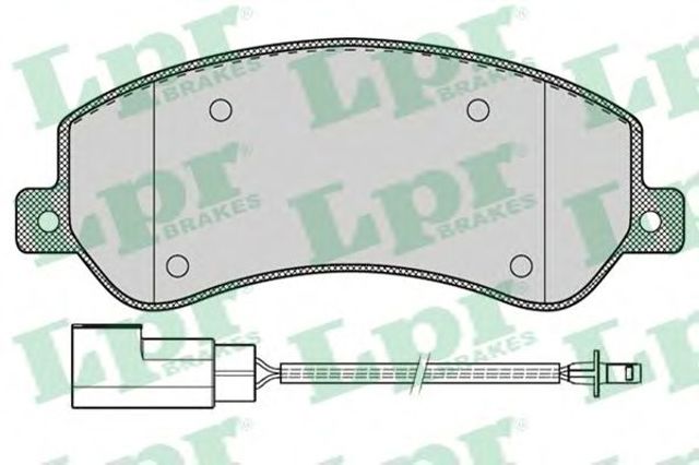 Гальмівні колодки 05P1260 LPR