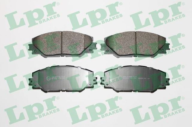 Колодки гальмівні передні, дискові 05P1282 LPR