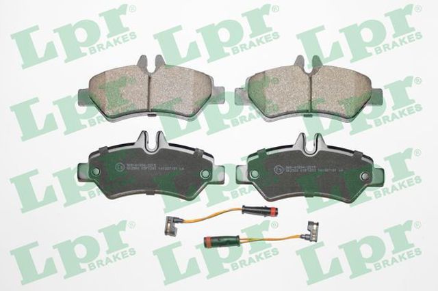 Задні колодки 05P1293 LPR
