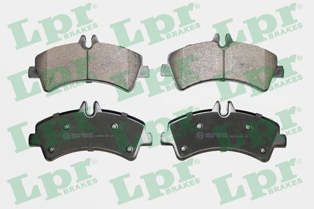 Комплект задніх колодок 05P1294 LPR