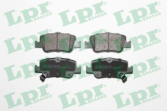 Колодки гальмівні задні, дискові 05P1315 LPR